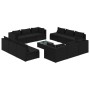 Garden furniture set 13 pieces and black synthetic rattan cushions by , Garden sets - Ref: Foro24-3101592, Price: 1,00 €, Dis...