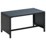 Black synthetic rattan coffee table 70x40x38 cm by , Coffee table - Ref: Foro24-46392, Price: 45,57 €, Discount: %