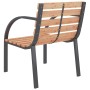 Garden chairs 2 units wood by , Garden chairs - Ref: Foro24-47937, Price: 140,99 €, Discount: %