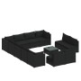 Garden furniture set 13 pieces black synthetic rattan cushions by , Garden sets - Ref: Foro24-3102848, Price: 2,00 €, Discoun...