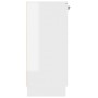 Aparador de madera contrachapada blanco brillante 60x30x70 cm de , Aparadores - Ref: Foro24-811112, Precio: 81,29 €, Descuent...