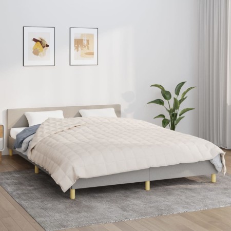 Light cream-colored weighted blanket, 200x230 cm, 13 kg. by , Blankets - Ref: Foro24-3154824, Price: 81,09 €, Discount: %