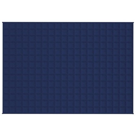 Weighted blanket, blue fabric, 135x200 cm, 6 kg by , Blankets - Ref: Foro24-3154795, Price: 57,52 €, Discount: %