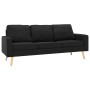 3-piece black fabric sofa set by , Sofas - Ref: Foro24-3056653, Price: 762,35 €, Discount: %