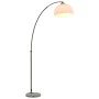 Arc lamp 60 W silver E27 200 cm by vidaXL, Lamps - Ref: Foro24-282413, Price: 141,91 €, Discount: %