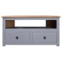 Eck-TV-Schrank aus Kiefernholz im Panama-Stil, grau, 93 x 49 x 49 cm von vidaXL, TV-Möbel - Ref: Foro24-282686, Preis: 132,17...