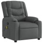 Sillón de masaje reclinable de tela gris oscuro de , Sillones - Ref: Foro24-374131, Precio: 235,77 €, Descuento: %