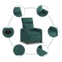 Sillón reclinable de tela verde oscuro de , Sillones - Ref: Foro24-374171, Precio: 212,63 €, Descuento: %