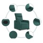 Sillón reclinable elevable tela verde oscuro de , Sillones - Ref: Foro24-3206705, Precio: 256,29 €, Descuento: %