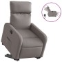 Sillón eléctrico reclinable elevable de tela gris taupe de , Sillones - Ref: Foro24-3206724, Precio: 295,98 €, Descuento: %