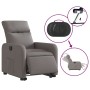 Sillón eléctrico reclinable elevable de tela gris taupe de , Sillones - Ref: Foro24-3206724, Precio: 295,98 €, Descuento: %