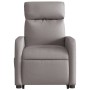 Sillón eléctrico reclinable elevable de tela gris taupe de , Sillones - Ref: Foro24-3206724, Precio: 295,98 €, Descuento: %