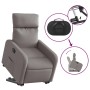 Sillón eléctrico reclinable elevable de tela gris taupe de , Sillones - Ref: Foro24-3206724, Precio: 295,98 €, Descuento: %