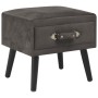 Gray nightstand 40x35x40 cm velvet by vidaXL, Nightstands - Ref: Foro24-247542, Price: 58,18 €, Discount: %