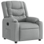 Light gray fabric electric recliner. by , Armchairs - Ref: Foro24-3206567, Price: 267,99 €, Discount: %