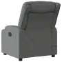 Sillón reclinable de masaje eléctrico tela gris oscuro de , Sillones - Ref: Foro24-3206571, Precio: 347,99 €, Descuento: %