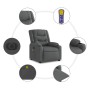 Dark gray electric massage recliner chair by , Armchairs - Ref: Foro24-3206571, Price: 347,58 €, Discount: %