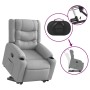 Light Gray Fabric Liftable Recliner by , Armchairs - Ref: Foro24-3206573, Price: 357,99 €, Discount: %