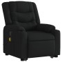 Sillón reclinable de masaje elevable tela negro de , Sillones - Ref: Foro24-3206578, Precio: 274,82 €, Descuento: %