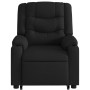 Sillón reclinable de masaje elevable tela negro de , Sillones - Ref: Foro24-3206578, Precio: 274,82 €, Descuento: %