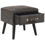 Gray nightstand 40x35x40 cm velvet by vidaXL, Nightstands - Ref: Foro24-247542, Price: 58,18 €, Discount: %