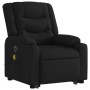 Sillón de masaje eléctrico reclinable elevable tela negro de , Sillones - Ref: Foro24-3206584, Precio: 423,99 €, Descuento: %