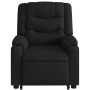 Sillón de masaje eléctrico reclinable elevable tela negro de , Sillones - Ref: Foro24-3206584, Precio: 423,99 €, Descuento: %