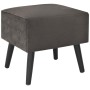 Gray nightstand 40x35x40 cm velvet by vidaXL, Nightstands - Ref: Foro24-247542, Price: 58,18 €, Discount: %