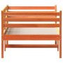 Sofá cama de madera maciza de pino marrón cera 90x200 cm de , Camas y somieres - Ref: Foro24-842873, Precio: 129,32 €, Descue...