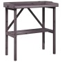 Plant table with gray fir wood shelf 78x38x82.5 cm by , Pot stands - Ref: Foro24-156351, Price: 52,94 €, Discount: %