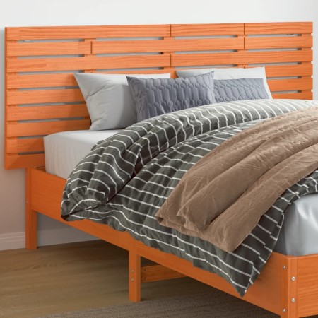 Cabecero de cama de pared madera maciza de pino 166x3x63 cm de , Cabeceros y pies de cama - Ref: Foro24-844503, Precio: 59,99...