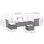 Set mit 8 Gartensofas und Kissen synthetisches Rattangrau von , Gartensets - Ref: Foro24-3217980, Preis: 503,06 €, Rabatt: %