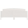 Estructura cama cabecero madera maciza pino blanco 180x200 cm de , Camas y somieres - Ref: Foro24-3216165, Precio: 246,31 €, ...