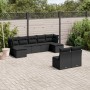 8-piece garden sofa set and black synthetic rattan cushions by , Garden sets - Ref: Foro24-3250104, Price: 570,18 €, Discount: %