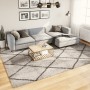 Modern long pile rug PAMPLONA beige anthracite 240x340 cm by , Rugs - Ref: Foro24-375395, Price: 173,24 €, Discount: %