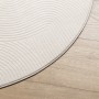 Scandinavian look short pile rug IZA cream Ø 80 cm by , Rugs - Ref: Foro24-375445, Price: 23,23 €, Discount: %