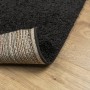 Modern black PAMPLONA furry long-haired rug 240x240 cm by , Rugs - Ref: Foro24-375284, Price: 113,57 €, Discount: %