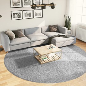 Modern long-haired furry rug PAMPLONA in gray Ø 280 cm by , Rugs - Ref: Foro24-375271, Price: 143,99 €, Discount: %