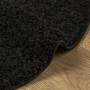 Modern black PAMPLONA furry long-haired rug Ø 160 cm by , Rugs - Ref: Foro24-375290, Price: 59,64 €, Discount: %