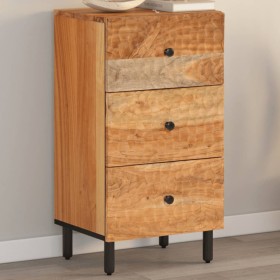 Solid acacia wood auxiliary cabinet 40x33x75 cm by , Sideboards - Ref: Foro24-356878, Price: 114,64 €, Discount: %