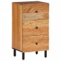 Solid acacia wood auxiliary cabinet 40x33x75 cm by , Sideboards - Ref: Foro24-356878, Price: 114,99 €, Discount: %