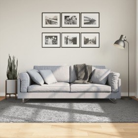 PAMPLONA modern long pile shaggy rug gray 160x230 cm by , Rugs - Ref: Foro24-375259, Price: 76,99 €, Discount: %