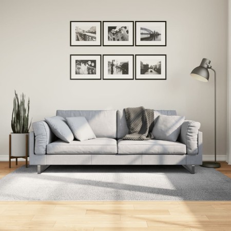 Scandinavian look short pile rug IZA gray 140x200 cm by , Rugs - Ref: Foro24-375453, Price: 76,99 €, Discount: %