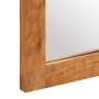 Badezimmerspiegel aus massivem Akazienholz und Glas 50x70x2,5 cm von , Spiegel - Ref: Foro24-356886, Preis: 76,34 €, Rabatt: %