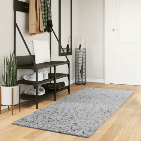 PAMPLONA modern long pile shaggy rug gray 80x200 cm by , Rugs - Ref: Foro24-375252, Price: 37,99 €, Discount: %