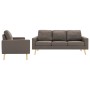 2-piece sofa set in taupe gray fabric by , Sofas - Ref: Foro24-3056642, Price: 566,18 €, Discount: %