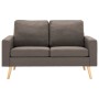 2-piece sofa set in taupe gray fabric by , Sofas - Ref: Foro24-3056642, Price: 566,99 €, Discount: %