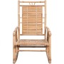 Rocking chair with bamboo cushion by , Garden chairs - Ref: Foro24-3063913, Price: 120,29 €, Discount: %