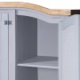 Mexican pine wood wardrobe in Corona grey style with 3 doors by vidaXL, Wardrobes - Ref: Foro24-282621, Price: 494,47 €, Disc...