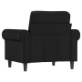 Sillón cuero sintético negro 60 cm de , Sofás - Ref: Foro24-359494, Precio: 168,99 €, Descuento: %